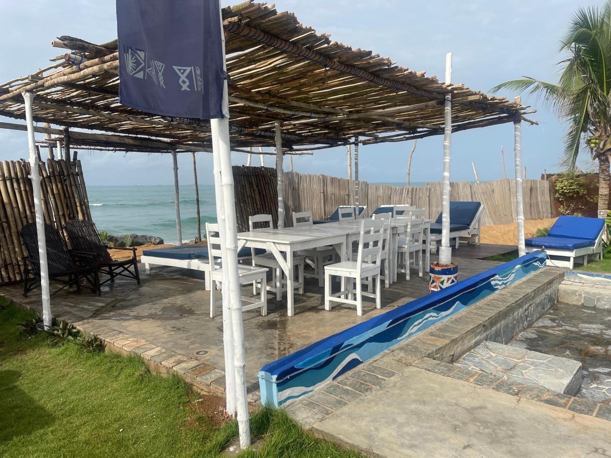 La Maison Bleue Lomé Extérieur photo